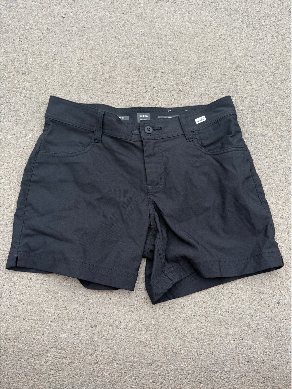 prAna Women's Black Standard Fit Shorts Size 4